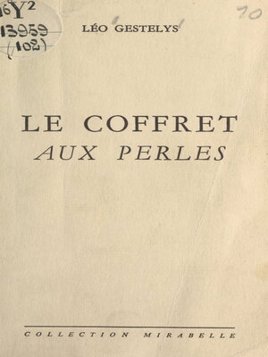 cover image of Le coffret aux perles